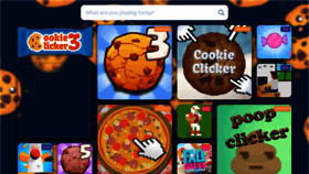 What Cookieclicker3.com website looks like in 2024 