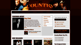 What Countrymusicperformers.com website looks like in 2024 