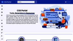What Cssportal.com website looks like in 2024 