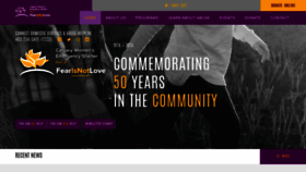 What Calgarywomensshelter.com website looks like in 2024 