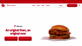 What Cfarestaurant.com website looks like in 2024 