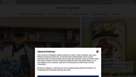What Chefsculinar.de website looks like in 2024 