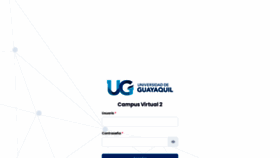 What Campusvirtual2.ug.edu.ec website looks like in 2024 