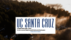 What Canvas.ucsc.edu website looks like in 2024 