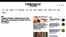 What Chroniclenewstoday.com website looks like in 2024 