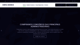 What Compraconsorcios.com.br website looks like in 2024 