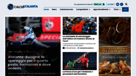 What Calcioatalanta.it website looks like in 2024 