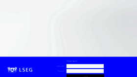 What Connect.lseg.com website looks like in 2024 