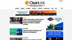What Cleanlink.com website looks like in 2024 