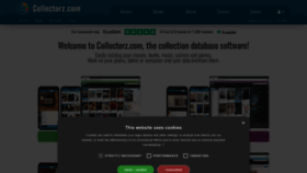 What Collectorz.com website looks like in 2024 