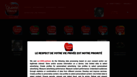 What Chantefrance.com website looks like in 2024 