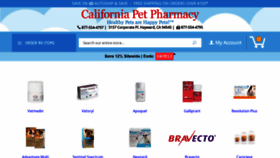 What Californiapetpharmacy.com website looks like in 2024 