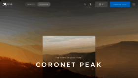 What Coronetpeak.co.nz website looks like in 2024 