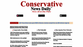 What Conservativenewsdaily.net website looked like in 2024 (2 years ago)