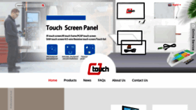 What Cjtouch.com website looks like in 2024 