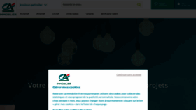 What Ca-immobilier.fr website looks like in 2024 