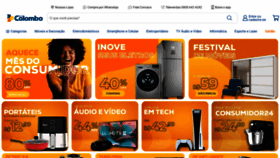 What Colombo.com.br website looks like in 2024 