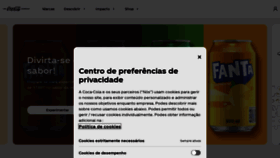 What Cocacolabrasil.com.br website looks like in 2024 