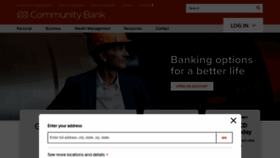 What Communitybankna.com website looks like in 2024 
