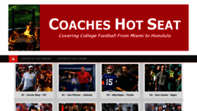 What Coacheshotseat.com website looks like in 2024 