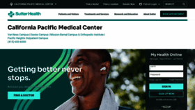What Cpmc.org website looks like in 2024 