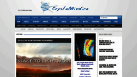 What Crystalwind.ca website looks like in 2024 