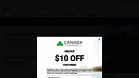 What Canadapharmacy.com website looks like in 2024 