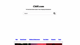What Chiff.com website looks like in 2024 