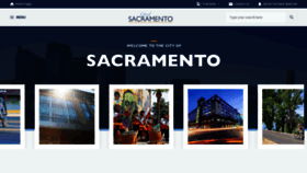 What Cityofsacramento.gov website looks like in 2024 