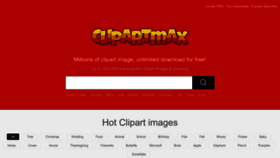 What Clipartmax.com website looks like in 2024 