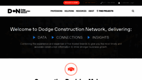 What Construction.com website looks like in 2024 