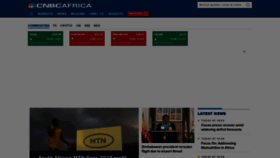 What Cnbcafrica.com website looks like in 2024 