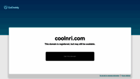 What Coolnri.com website looks like in 2024 