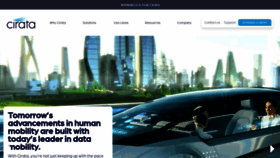 What Cirata.com website looks like in 2024 