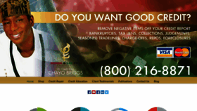 What Chayobriggs.com website looks like in 2024 