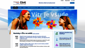 What Csve.cz website looks like in 2024 