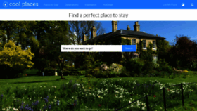 What Coolplaces.co.uk website looks like in 2024 
