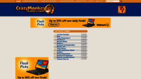 What Crazymonkeygames.com website looks like in 2024 