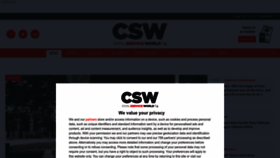 What Civilserviceworld.com website looks like in 2024 