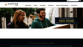 What Capstarbank.com website looks like in 2024 