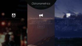 What Clickonometrics.com website looks like in 2024 