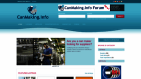 What Canmaking.info website looks like in 2024 