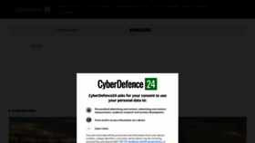What Cyberdefence24.pl website looks like in 2024 