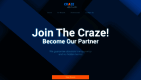 What Crazeaffiliates.com website looks like in 2024 