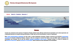 What Caid.ca website looks like in 2024 