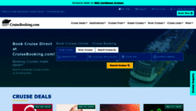 What Cruisebooking.com website looks like in 2024 