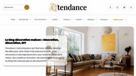 What Ctendance.fr website looks like in 2024 