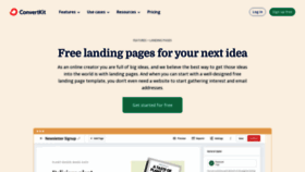 What Ck.page website looked like in 2024 (1 year ago)