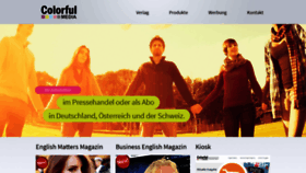 What Colorfulmedia.de website looks like in 2024 