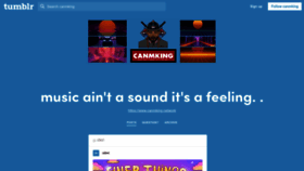 What Canmking.co website looks like in 2024 